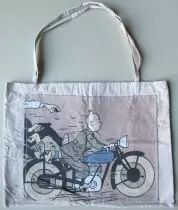 Tintin -  Herge Excl TL 1991 - Shoulder Bag Printed Fabric 52x39cm King Ottokar\'s Sceptre The Accident