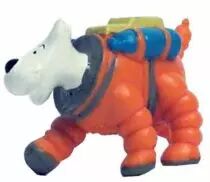 Tintin -  Pvc figure LU (1993) - Explorers of the moon Snowy