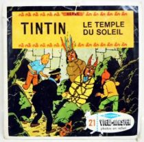 Tintin  - Set of 3 discs View Master 3-D - The Temple of the Sun