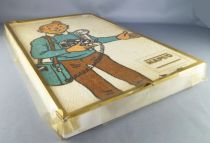 Tintin - 1978 Hapl\'o Towel and Washcloth - Tintin & Snowy Mint in Box