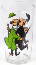 Tintin - Amora mustard glass - Collisions!