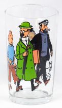 Tintin - Amora mustard glass 1983 - Tintin, Haddock, Calculus and the Thompsons