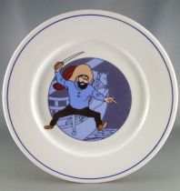 Tintin - Assiette Porcelaine Tables & Couleurs - Le Secret de la Licorne