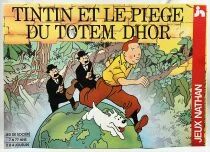 Tintin - Board Game \ Tintin et le Pi&egrave;ge du Totem Dhor\  - Nathan 1992