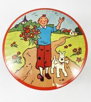 Tintin - Boite à bonbons en métal - Brochet 1965