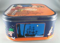 Tintin - Boite à gâteaux carrée coins ronds Delacre - Le Secret de la Licorne