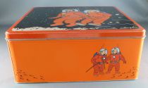 Tintin - Boite à gâteaux carrée Delacre - On a marché sur la Lune