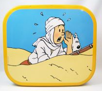 Tintin - Boite à gâteaux carrée Delacre - Tintin et le Crabe aux Pinces d\'Or