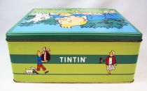 Tintin - Boite à gâteaux carrée Delacre - Tintin et Milou au Printemps #2