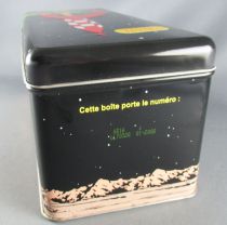 Tintin - Boite à gâteaux rectangulaire Delacre - Fusée On a marché sur la Lune