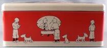 Tintin - Boite &agrave; G&acirc;teaux Rectangulaire Delacre - Le Petit Vingti&egrave;me - L\'Oreille Cass&eacute;e