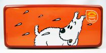 Tintin - Boite à gâteaux rectangulaire Delacre - Milou