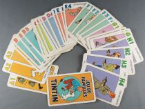 Tintin - Card game Carta Mundi 1993 (complete no box)