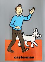 Tintin - Casterman POS Store Advertising (3,60 feet) - Tintin & Snowy