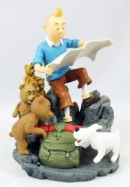 Tintin - Chaoer Comics Scenes - Tintin in the mountains
