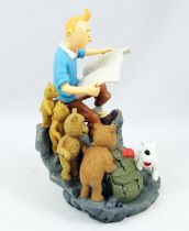 Tintin - Chaoer Comics Scenes - Tintin in the mountains