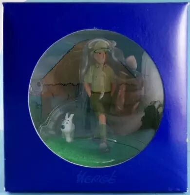 Tintin - Coffret Sc�ne Moulinsart - Tintin Explorateur Neuve Boite
