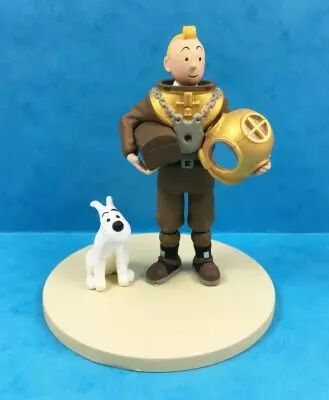Tintin - Coffret Sc�ne Moulinsart - Tintin Scaphandre