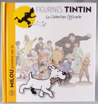 Tintin - Collection Officielle des Figurines Moulinsart - Livret Fascicule + Passeport Bleu N°006 Milou et son os