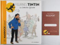 Tintin - Collection Officielle des Figurines Moulinsart - Livret Fascicule + Passeport N°002 Haddock dubitatif