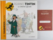 Tintin - Collection Officielle des Figurines Moulinsart - Livret Fascicule + Passeport N°003 Professeur Tournesol avec bêche