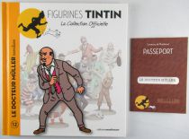 Tintin - Collection Officielle des Figurines Moulinsart - Livret Fascicule + Passeport N°012 Le Docteur Müller Incendiaire