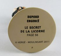 Tintin - Collection Officielle des Figurines Moulinsart - N°004 Dupond engoncé