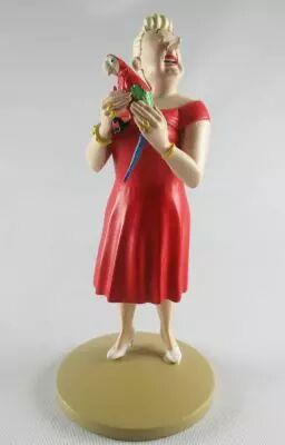 Tintin - Collection Officielle des Figurines Moulinsart - N�005 La Castafiore au perroquet
