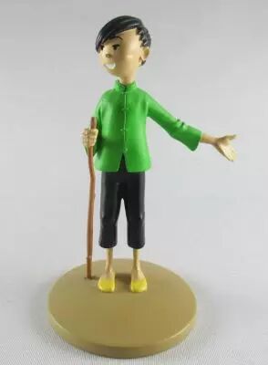 Tintin - Collection Officielle des Figurines Moulinsart - N�008 Tchang indique Hou Kou