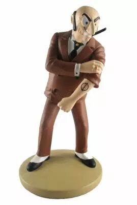 Tintin - Collection Officielle des Figurines Moulinsart - N�009 Rastapopoulos au tatouage