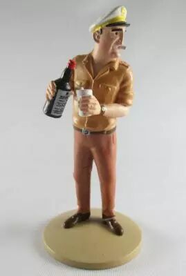 Tintin - Collection Officielle des Figurines Moulinsart - N�021 Allan Provoque Haddock 