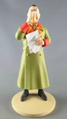 Tintin - Collection Officielle des Figurines Moulinsart - N�037 Le Colonel Sponsz Contrari�