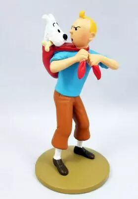 Figurine Tintin collection officielle n°40 Milou mi ange
