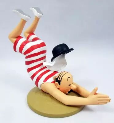 Tintin - Collection Officielle des Figurines Moulinsart - N�055 Dupont en baigneur