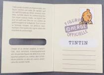 Tintin - Collection Officielle des Figurines Moulinsart - Passeport Bleu N&deg;001 Tintin en Trench-Coat