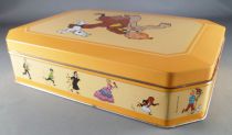  Tintin - Delacre Tin Cookie Box - Tintin & Snowy