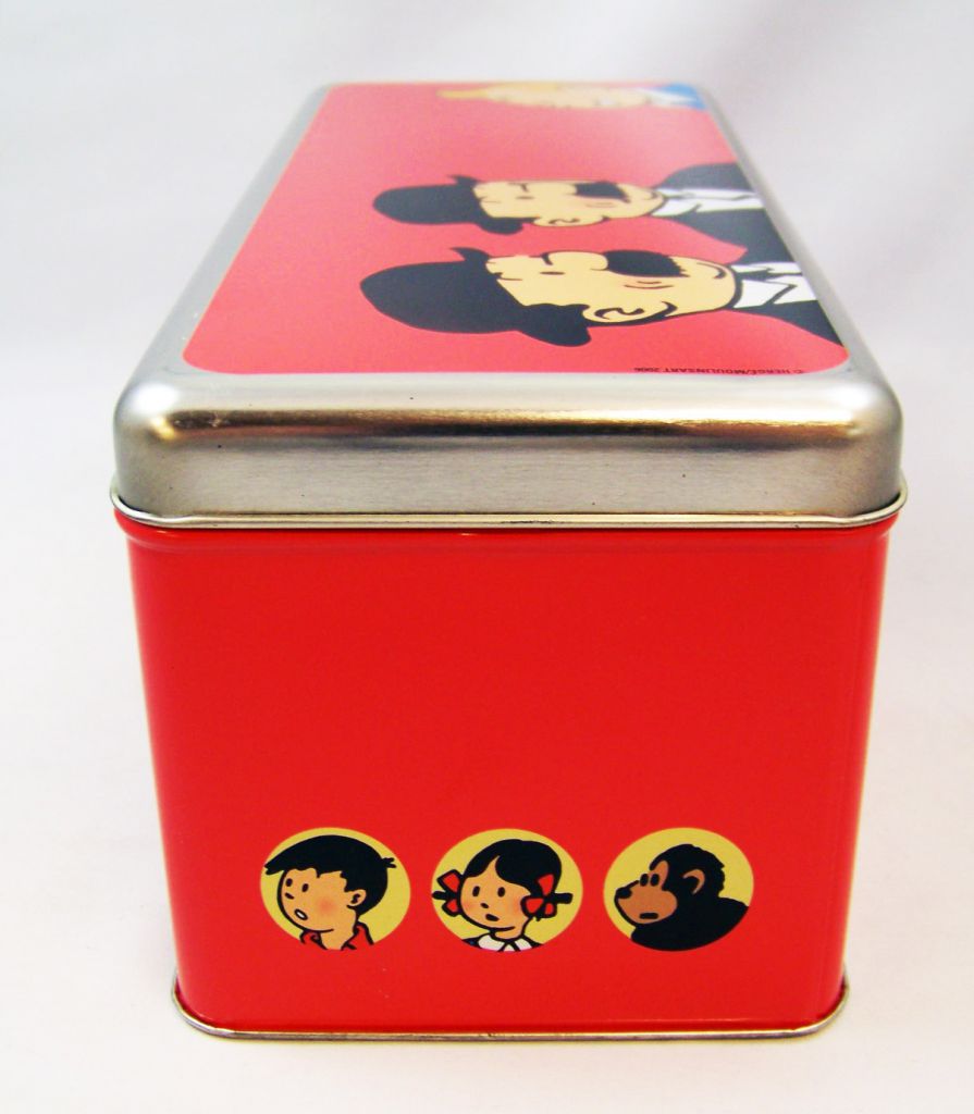 Download Tintin - Delacre Tin Cookie Box (Rectangular) - Hergé (the ...