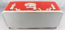 Tintin - Delacre Tin Cookie Box (Rectangular) - Le Petit Vingti&egrave;me - The Broken Ear