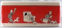 Tintin - Delacre Tin Cookie Box (Rectangular) - Le Petit Vingti&egrave;me - Tintin in Tibet