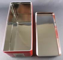 Tintin - Delacre Tin Cookie Box (Rectangular) - Le Petit Vingti&egrave;me - Tintin in Tibet