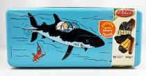 Tintin - Delacre Tin Cookie Box (Rectangular) - Submarine from Rackham the Red