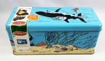 Tintin - Delacre Tin Cookie Box (Rectangular) - Submarine from Rackham the Red