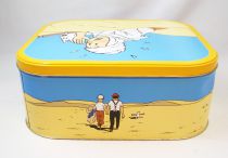 Tintin - Delacre Tin Cookie Box (Square) - The Crab with the Golden Claws 