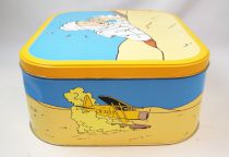 Tintin - Delacre Tin Cookie Box (Square) - The Crab with the Golden Claws 