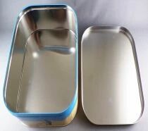 Tintin - Delacre Tin Cookie Box (Square Rond Corners) - The Crab with the Golden Claws - A Dromadaire