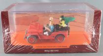 Tintin - Editions Atlas - (2nd edition) -  N° 01 La Jeep Willys rouge Tintin au pays de l\'or noir neuve en boite