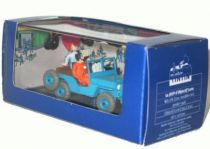 Tintin - Editions Atlas - N° 01 Mint in box blue Jeep Willys from Destination Moon
