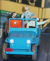 Tintin - Editions Atlas - N° 01 Mint in box blue Jeep Willys from Destination Moon