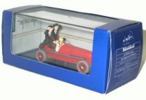 Tintin - Editions Atlas - N° 02 Mint in box red race car  from The Pharao\'s cigars