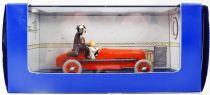 Tintin - Editions Atlas - N° 02 Mint in box red race car  from The Pharao\\\'s cigars